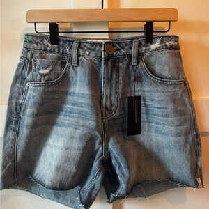 One Teaspoon Jean Shorts Classic Cut-Off Style